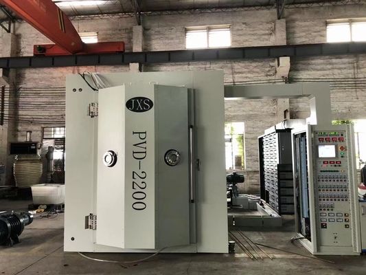 8t 하드웨어 금 PVD 도금 기계 PLC ISO9001 제어