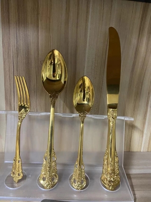 스테인리스 스틸 스푼 / 테이블 위기 진공 티타늄 접착 장비 진공 코팅 장치