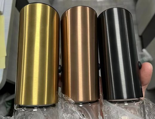 자동 PVD 스테인리스 스틸 금 코팅 기계 사용 된 중고 PVD 진공 코팅 기계