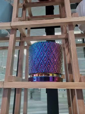 가구 금속 코팅 기계용 스테인리스 스틸 시트 PVD 티타늄 골드 코팅 장비