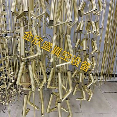 큰 출력 진공 다색 스테인리스 스틸 코팅 머신 PVD 진공 코팅 머신