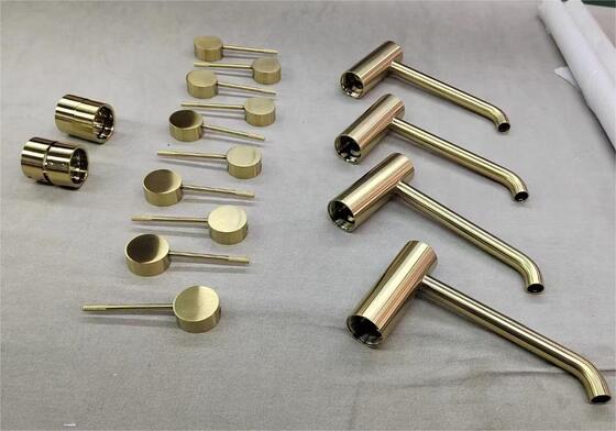 수도꼭지 손잡이 PVD 진공 코팅기 (긁힘 방지 코팅, 안정적인 생산 시스템, 완전 자동 제어 기능 포함)