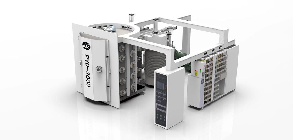 잠금 부품용 부식 방지 코팅, 높은 내마모성 및 완전 자동 제어 시스템을 갖춘 PVD 진공 코팅기