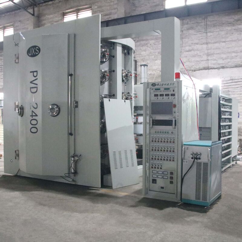 Vacuum Metallizing PVD Equipment for Plastic Decor Crafts with Rich Metallic Hues and Fine Surface Reduction