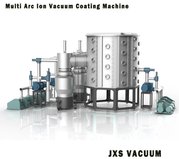 고능률 스테인리스 장 판 금 로즈 금 검정 색깔 PVD 진공 코팅 기계