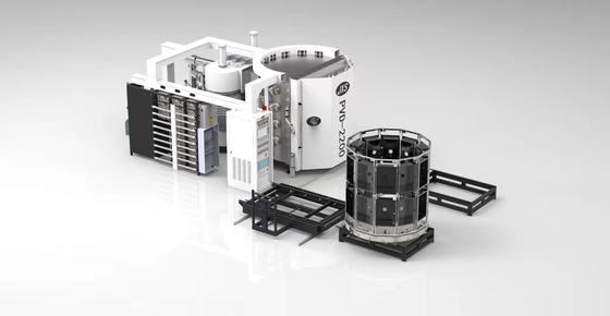 65KW 시계 휴대폰 유리 코팅 장비 PVD 코팅기기