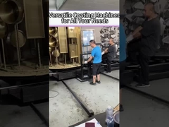 골드 로즈 골드 슈퍼 크롬 효과 PVD 진공 코팅 마그네트론 스프터링 기계